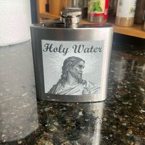 Holy water flask
